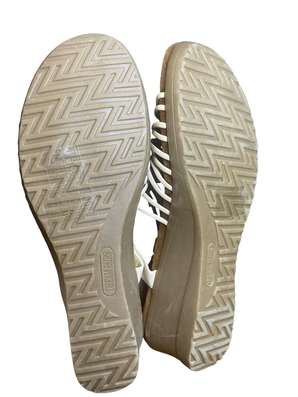 Dream Paris Gladiator Nude Sandals Women’s Size 10